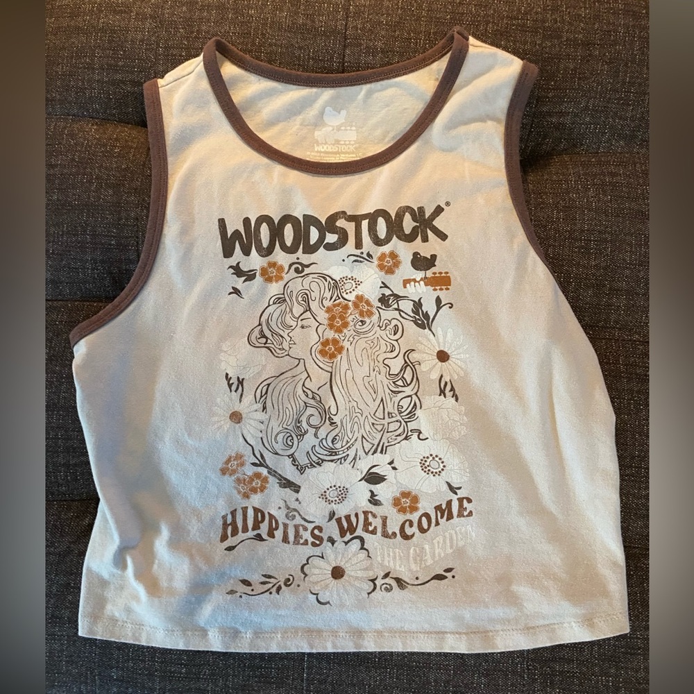Woodstock Graphic Crop Top